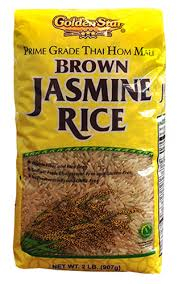 Photo of Brown Jasmine Rice and How it is Used in Authentic Thai Recipes.