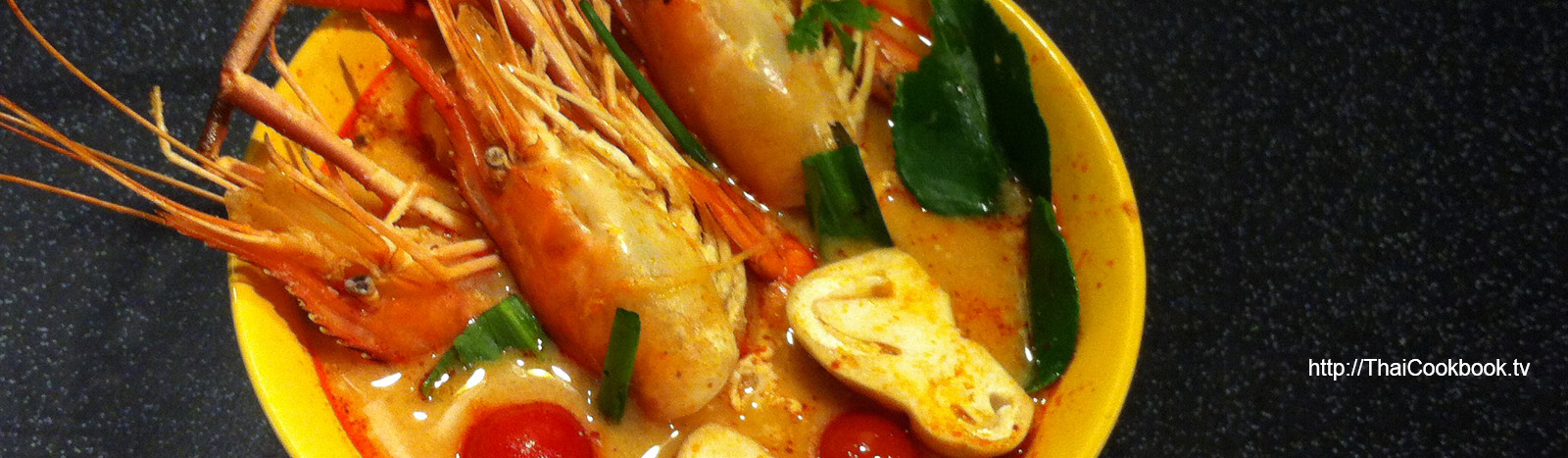 Authentic Thai recipe for Spicy and Sour Prawn Soup
