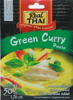 Photo of Thai Green Curry Paste and How it is Used in Authentic Thai Recipes.