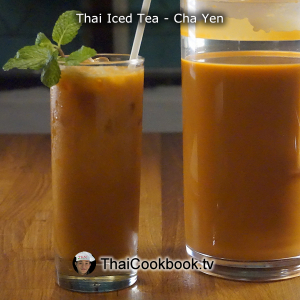 Authentic Thai recipe for Thai Iced Tea