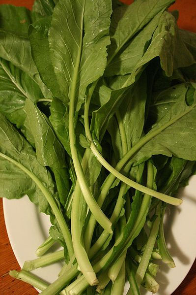 Photo of Mustard greens and How it is Used in Authentic Thai Recipes.