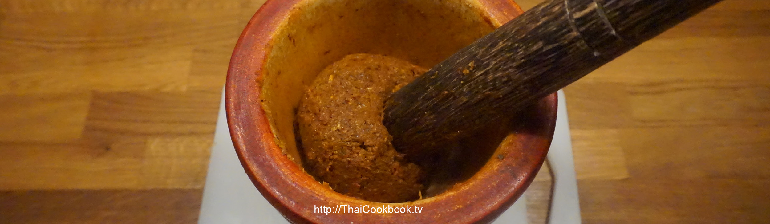 Authentic Thai recipe for Panang Curry Paste