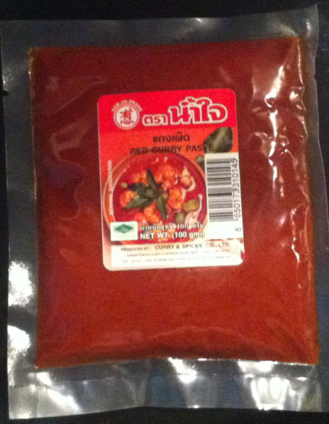 Photo of Thai Red Curry Paste and How it is Used in Authentic Thai Recipes.