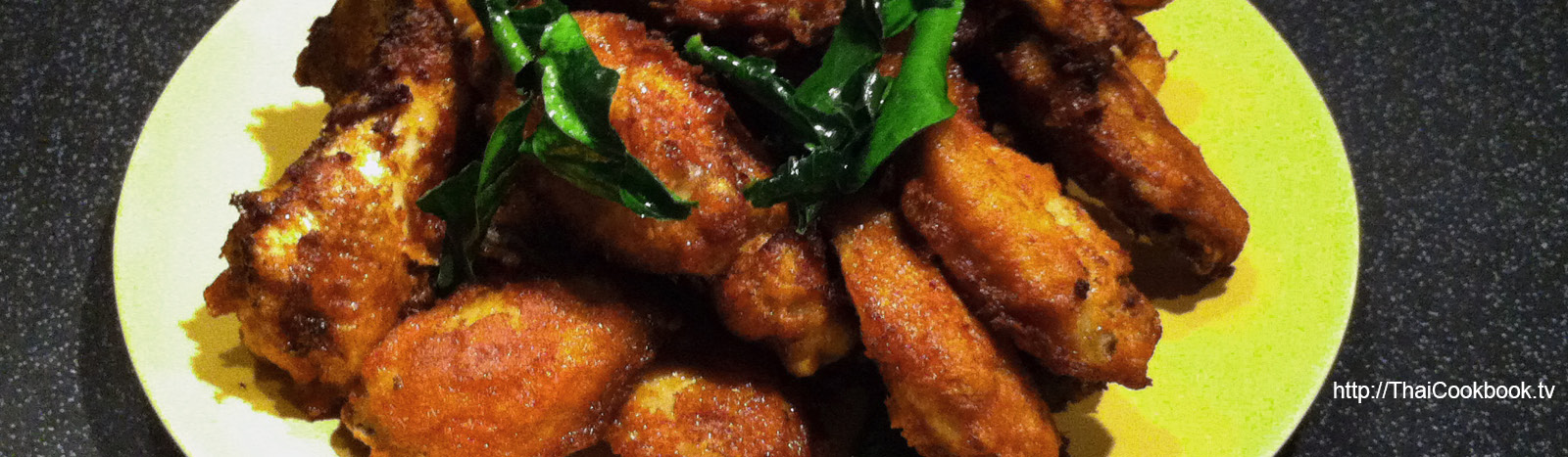 thai fried chicken wings