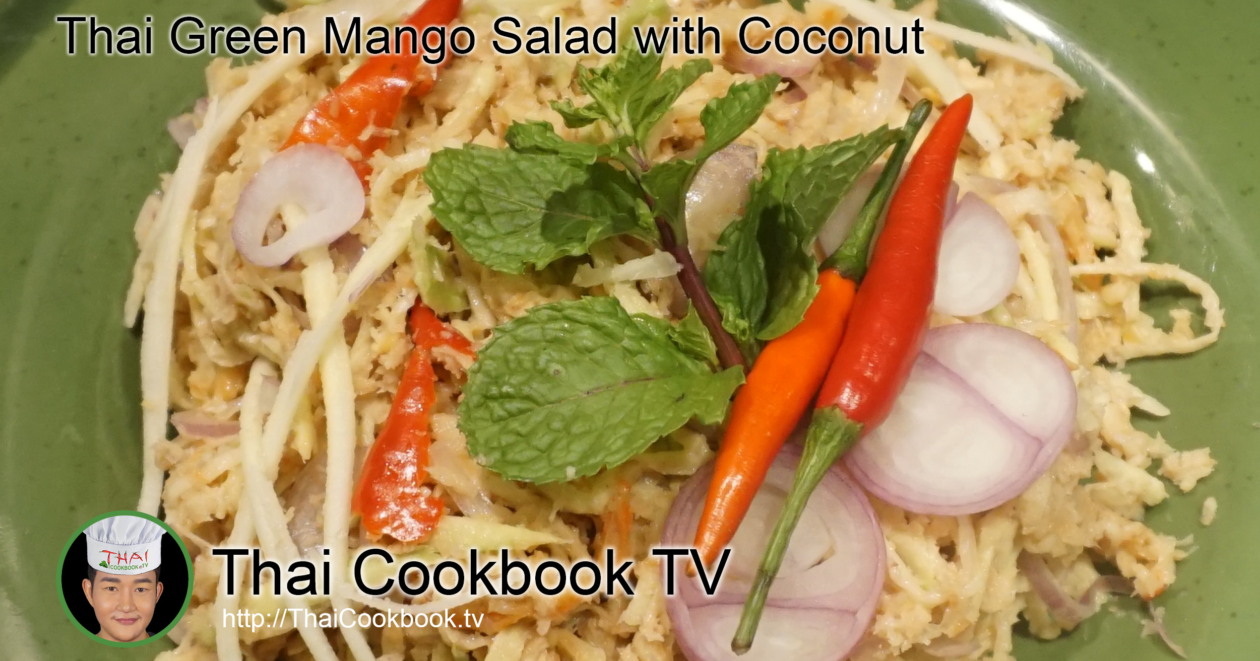 Authentic Thai Spicy Green Mango Salad Recipe