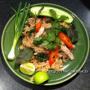 Authentic Thai recipe for Thai Fried Rice with Pork and Basil