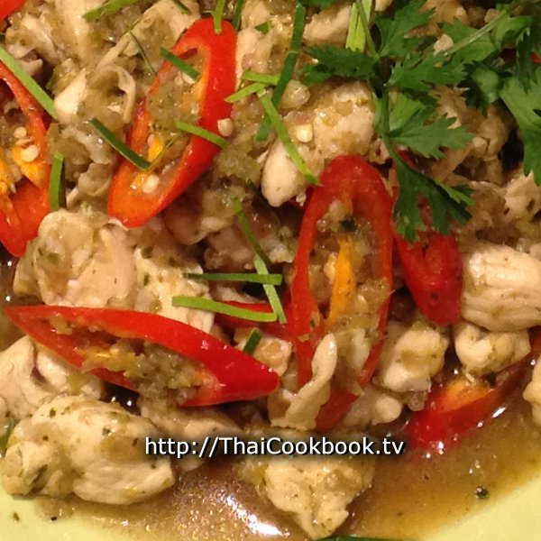 Chicken with Lemongrass Sauce Recipe