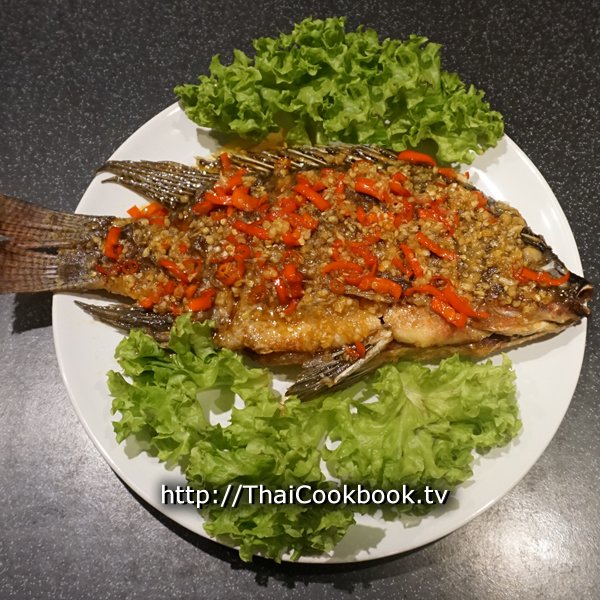 Fried Fish with Sweet Chili and Garlic Sauce Recipe