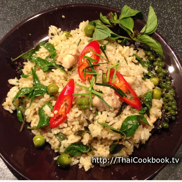 Fried Rice with Green Curry Recipe
