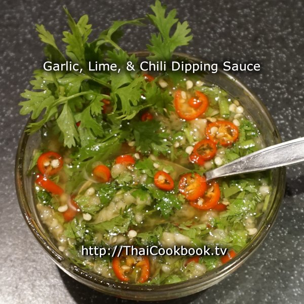 Garlic, Lime, and Chili Dipping Sauce Recipe