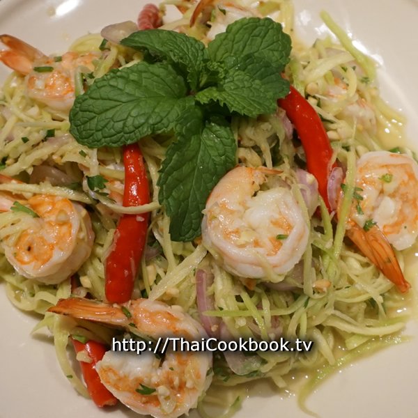 Green Mango Salad with Shrimp Recipe