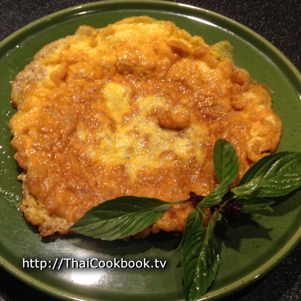 Thai Omelet with Minced Pork Recipe