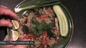 Photo of How to Make Thai Fried Rice with Pork and Basil - Step 15