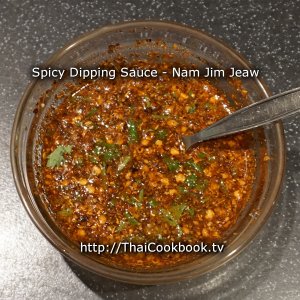 Authentic Thai recipe for Dried Chilli Dipping Sauce