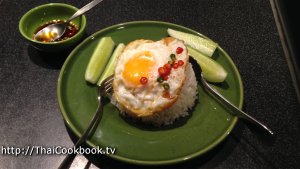Photo of How to Make Fried Egg over Rice - Step 6