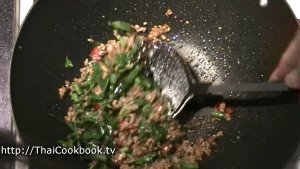 Photo of How to Make Stir Fried Pork with Basil & Chili - Step 10