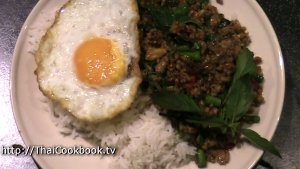 Photo of How to Make Stir Fried Pork with Basil & Chili - Step 11