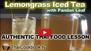 Watch Video About Lemongrass and Pandan Iced Tea