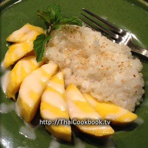 Authentic Thai recipe for Mango with Sticky Rice