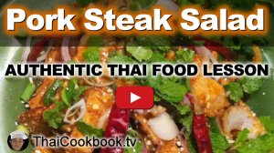 Watch Video About Spicy Pork Steak Salad