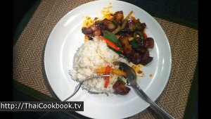 Photo of How to Make Stir-fried Crispy Pork Belly in Roasted Chili Sauce - Step 8