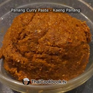 Authentic Thai recipe for Panang Curry Paste