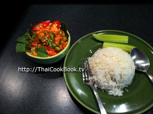 Authentic Thai recipe for Panang Curry with Pork