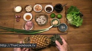Photo of How to Make Phuket Style Pineapple Salad - Step 1