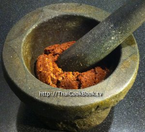 Authentic Thai recipe for Thai Red Curry Paste