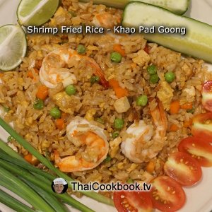 Authentic Thai recipe for Shrimp Fried Rice