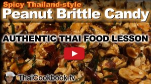 Watch Video About Spicy Peanut Brittle Candy