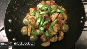 Photo of How to Make Spicy Stir-fried Chicken with Eggplant - Step 11
