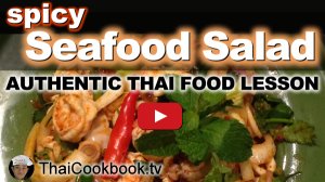 Watch Video About Spicy Seafood Salad