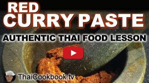 Watch Video About Thai Red Curry Paste