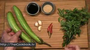 Photo of How to Make Vegetarian Stir-fried Eggplant with Sweet Basil - Step 1