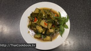 Photo of How to Make Vegetarian Stir-fried Eggplant with Sweet Basil - Step 10