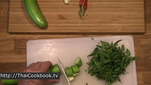 Photo of How to Make Vegetarian Stir-fried Eggplant with Sweet Basil - Step 3