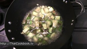 Photo of How to Make Vegetarian Stir-fried Eggplant with Sweet Basil - Step 7