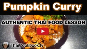 Watch Video About Yellow Curry with Pumpkin and Pork