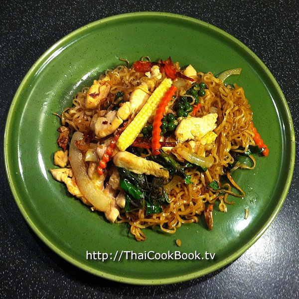 Stir-fried Spicy Ramen Noodles Recipe