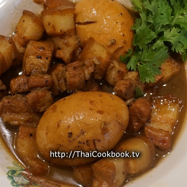 Pork Belly and Egg Stew Recipe