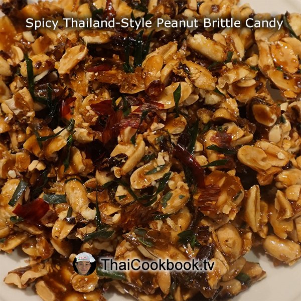 Spicy Peanut Brittle Candy Recipe