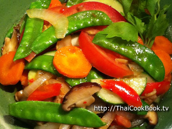 Sweet and Sour Stir Fried Vegetables Recipe