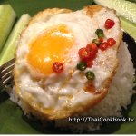 Authentic Thai recipe for Fried Egg over Rice